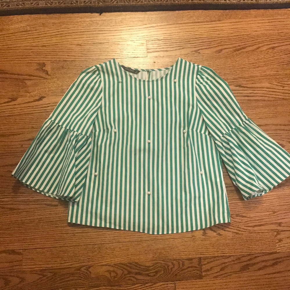 Zara striped top